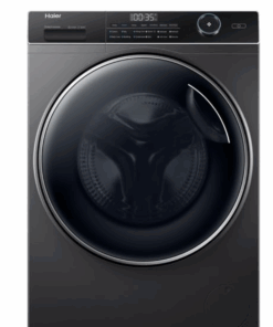 Haier 9 kg Fully Automatic Front Load Washing Machine with In-built Heater Black  (HW90-DM14959CBKU1)